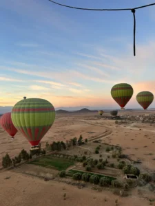 hot air balloon marrakech